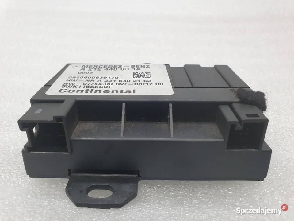 MODUŁ POMPY PALIWA MERCEDES W212 a2124400314 wielkopolskie