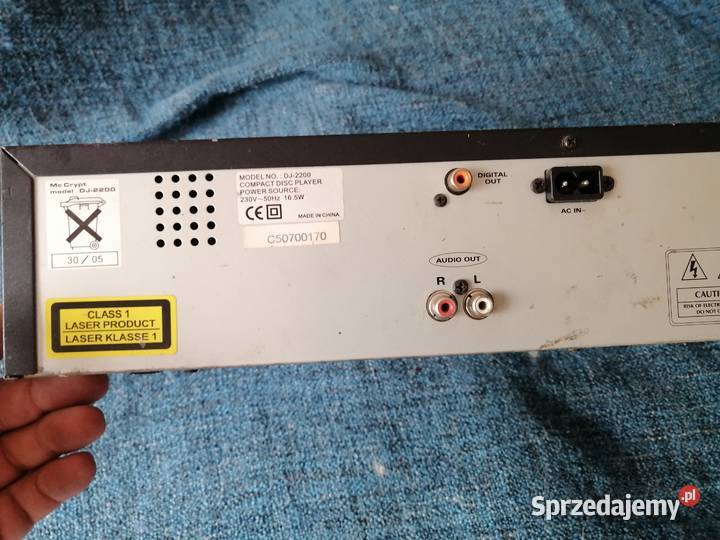 cd player mc crypt professional dual cd dj 2200 dolnośląskie Legnica