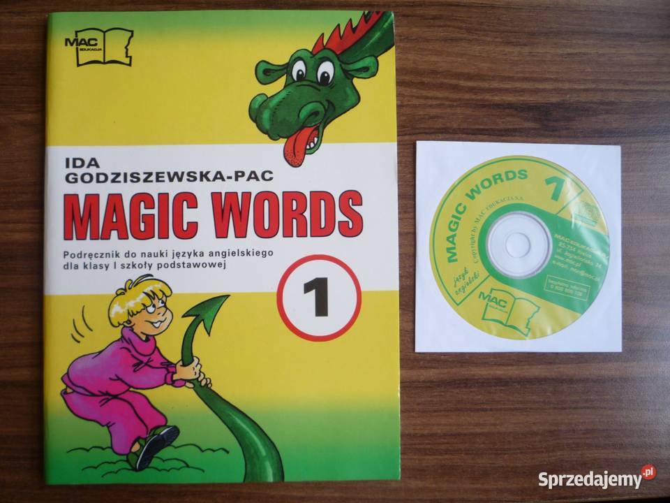Magic Words kl 1 Podręcznik CD do nauki języka miękka Szczecin