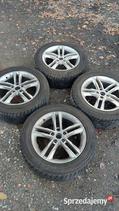 Alufelgi 17 5x112 z oponami 22555r17 Audi VW Lubenia