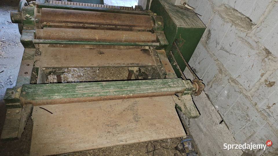Strugarka trzystronna grubościówka wał 60 Jordanów
