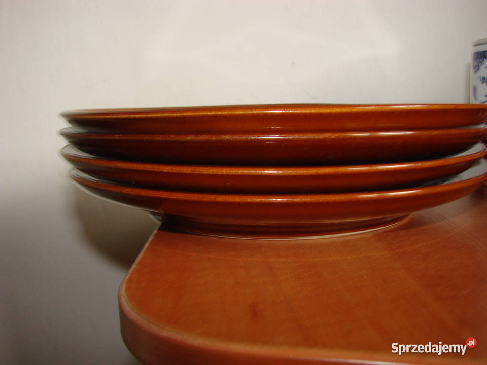 Porcelit Pruszków talerz obiadowy PRL 4 Pruszcz Gdański