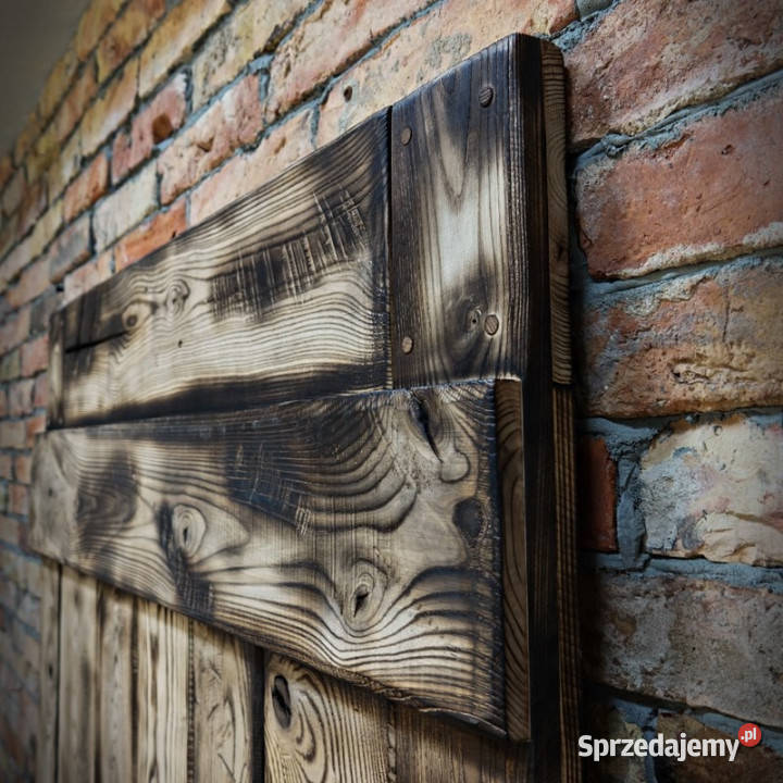 Drzwi przesuwne drewniane jesionowe OPALANE sprzedam
