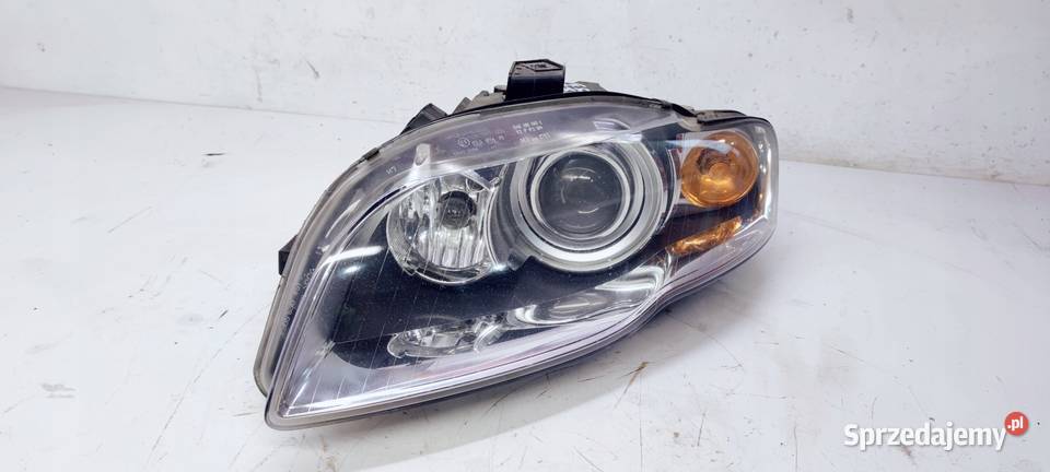 REFLEKTOR LEWY AUDI A4 B7 XENON 8E0941003AN UK osobowe Lampy przednie Przystajń sprzedam