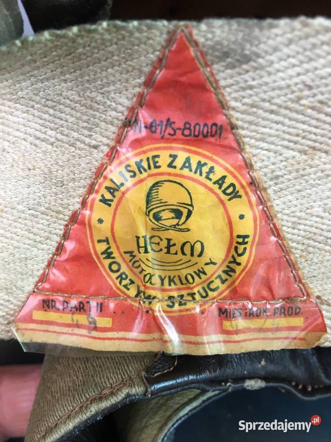 Orzeszek Kask PRL Zielonka