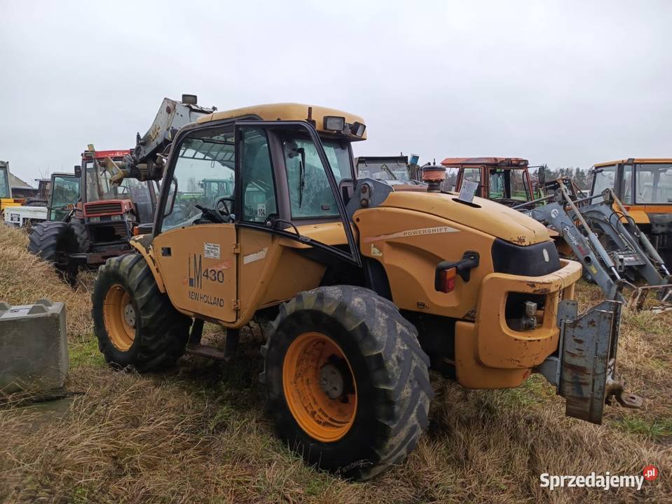 Ładowarka Teleskopowa Holland LM 430 Manitou wielkopolskie Łobżenica