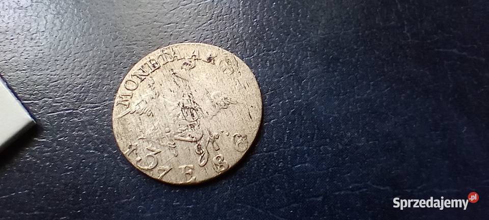 Stare monety 3 grosze 1786 Niemcy srebro Lesko