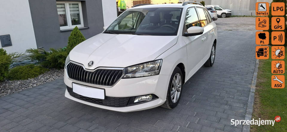 koda Fabia fabia III lift salon 10b z gazem III 75KM lubelskie Lublin