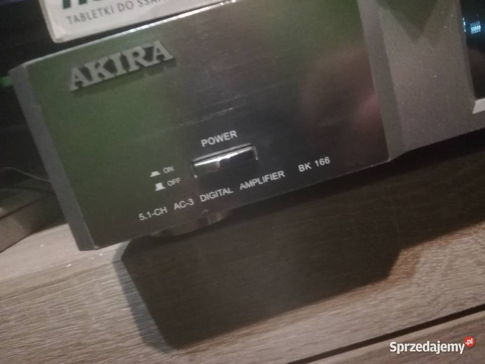 Akira Bk 166 Głośniki 51amplituner Akira Bk 166 śląskie Zawiercie