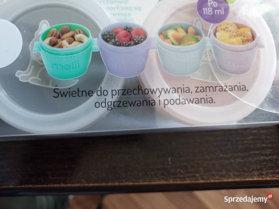 Melii Pojemniczki Snap Go KOTKI 118ml 4 sztuki Wrocław