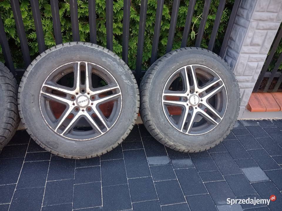 Komplet felg aluminiowych 5x112 15 z oponami Stary Sącz