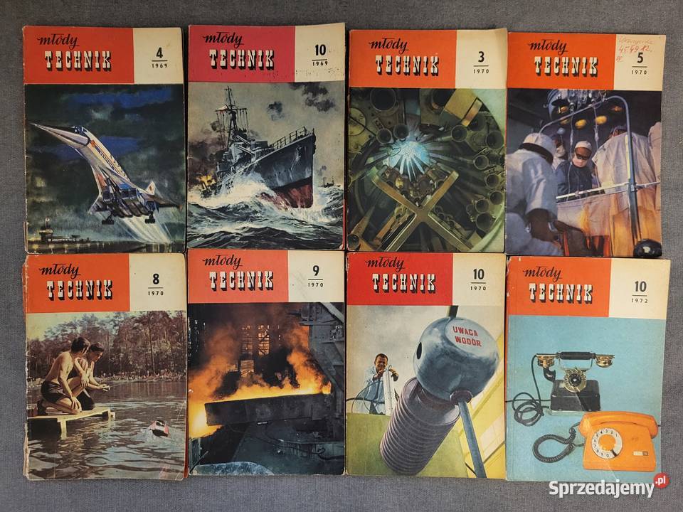 Pismo Młody Technik z lat 19661985 mazowieckie Warszawa