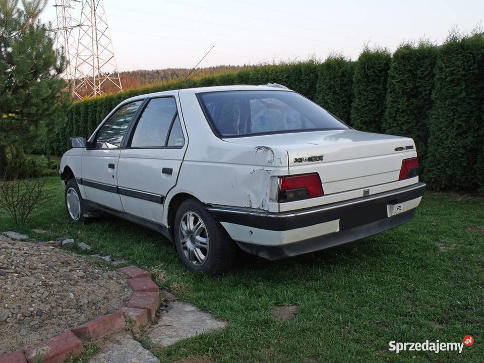 błotnik tylny PEUGEOT 405 19 TD NA CZĘŚCI Kalwaria Zebrzydowska