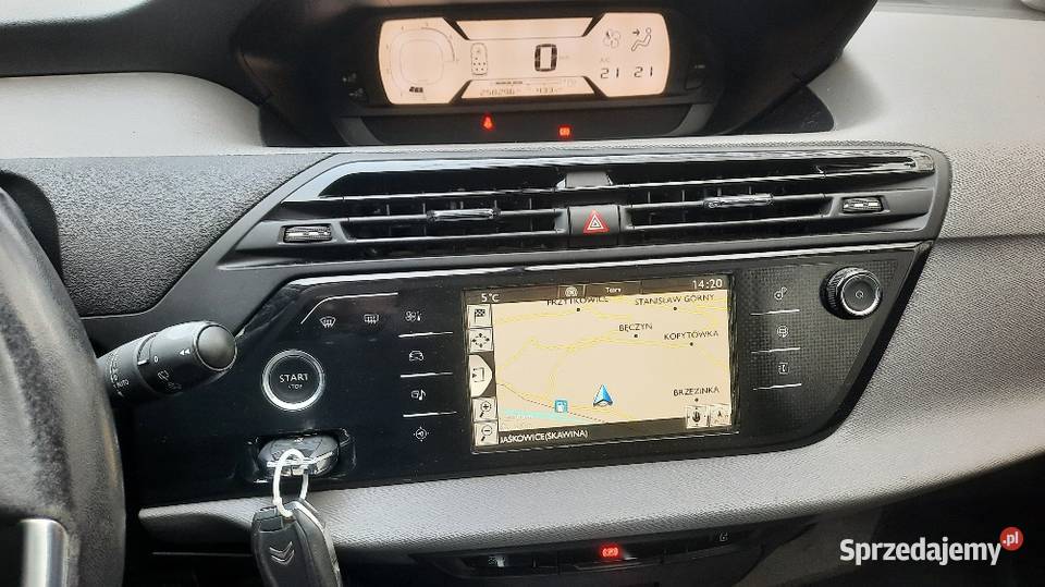 Citroen C4 Grand Picasso II 16HDi 116 Navi Klima Van / Minibus małopolskie Jaśkowice