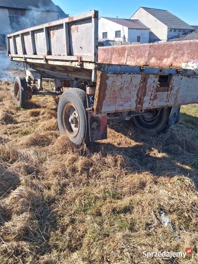 Przyczepa rolnicz d47 2 sztuki Maszyny rolnicze Trzyciąż