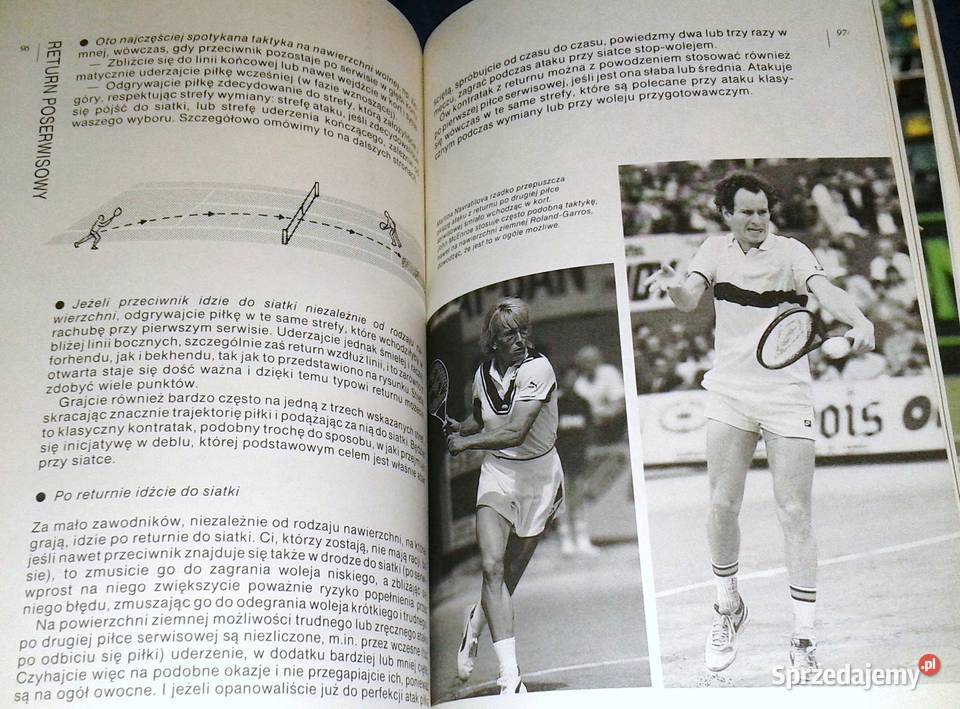 Tenis technika taktyka trening Georges Deniau Pozostałe Chełm