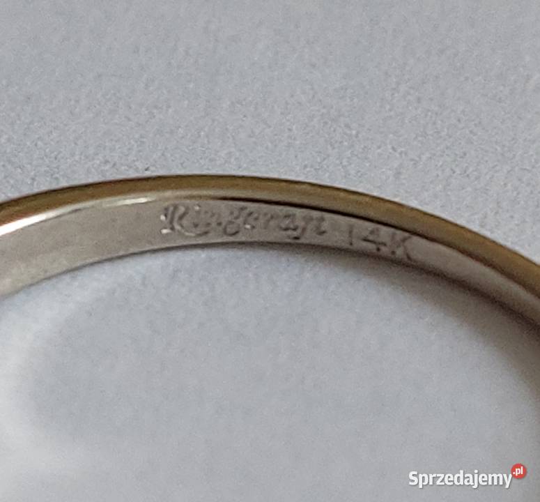 Pierścionek Damski Złoto 585 Tanzanite Szafir Grodzisk Mazowiecki