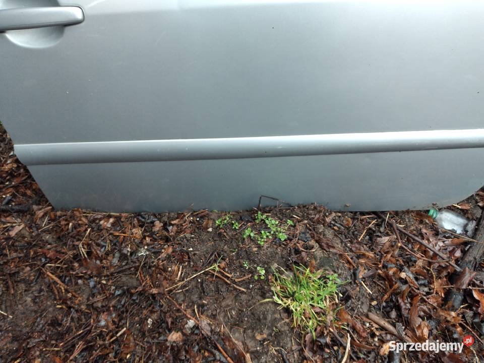 DRZWI PRAWY PRZOD PEUGEOT 307 2003 SREBRNE