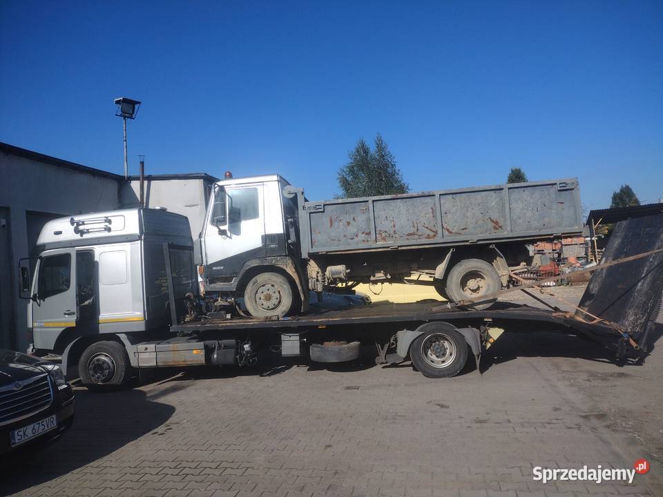 Pomoc drogowa holowanie laweta transport 24h Siewierz