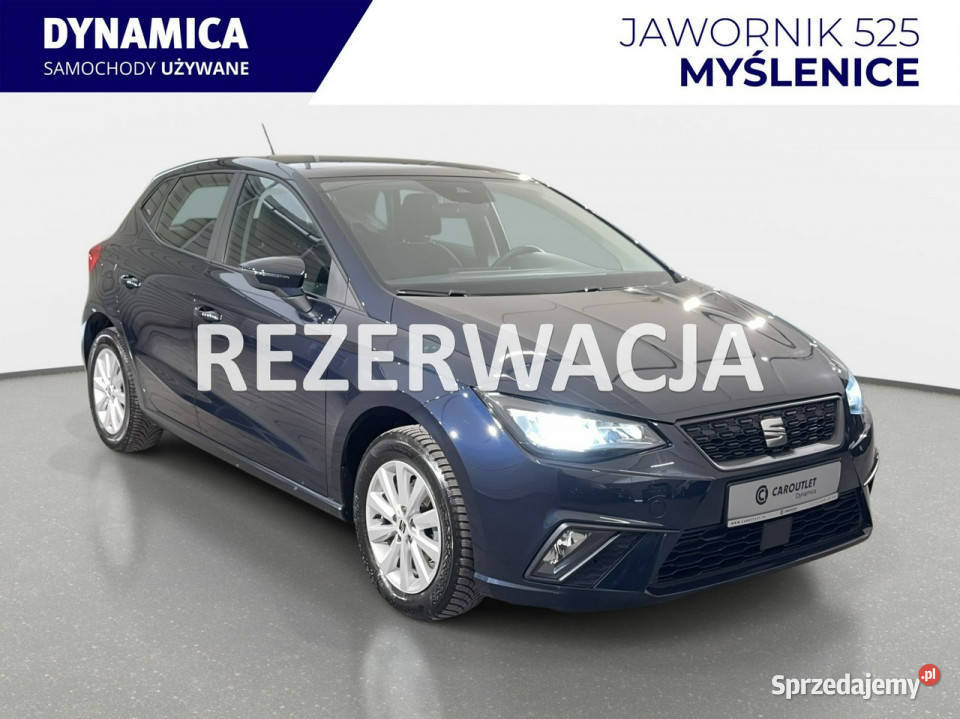 Seat Ibiza VAT 23 Style 10TSI 95 M5 2022 r salon serwisowany w ASO małopolskie Myślenice