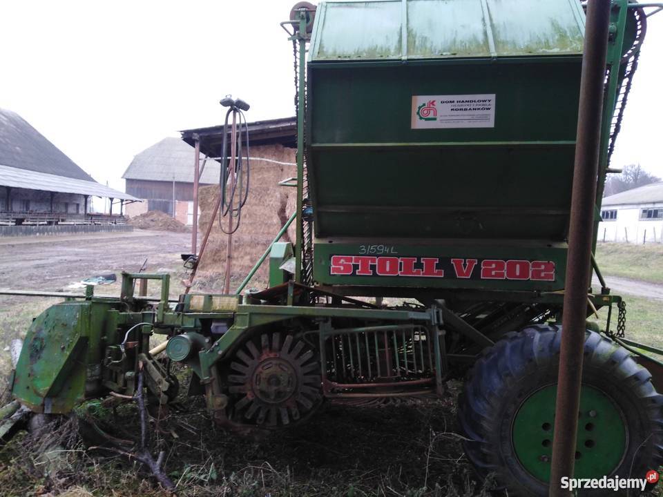 Kombajn buraczany Stoll V202 nieuszkodzony Bałcyny