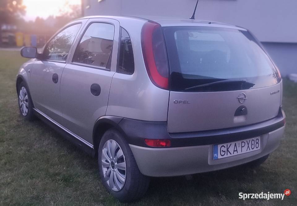OPEL CORSA C Elegance 12 16V 2002r nieuszkodzony Szymbark