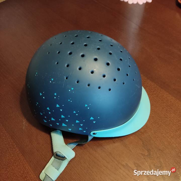 Kask jeździecki dziecięcy Fouganza 120 rozmiar S Pozostałe Sport i Wypoczynek podkarpackie Krosno