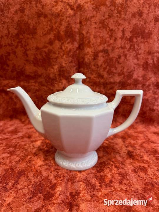 Dzbanek do herbaty Rosenthal Maria Biala 6 osob