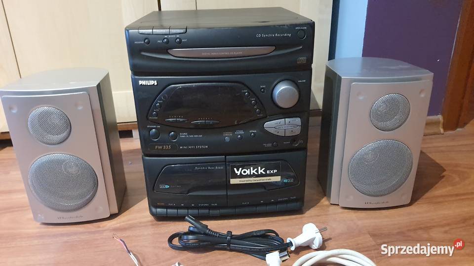 Wieża Philips FW335 z głośnikami Wharfedale Wieże i miniwieże Lublin