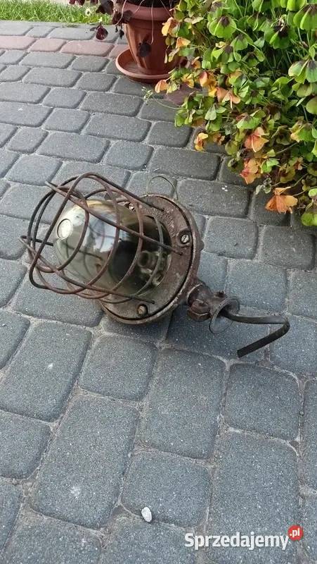 Lampa industrialna OMG200 Polam Wilkasy 1987r Markocin