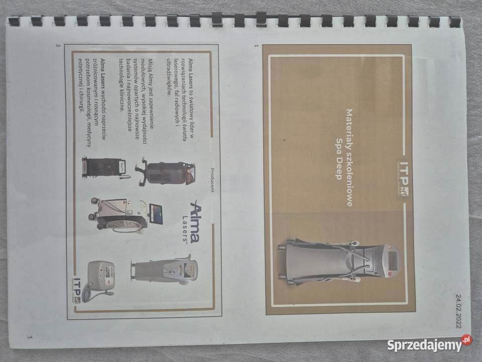 Fale radiowe Alma Spa Deep wynajem z opcją Chojnice sprzedam