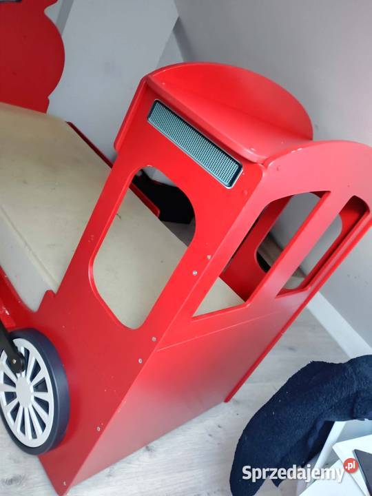 Łóżko lokomotywa dziecięce LOCO 205cm Pępowo