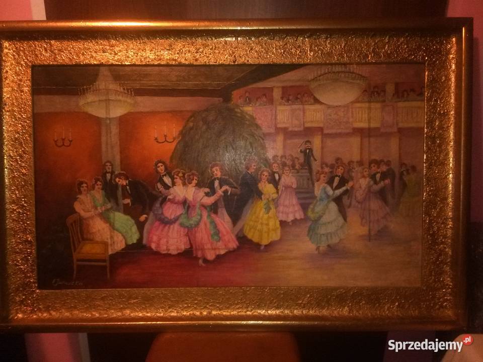 Obraz olejny n płutnie Katowice