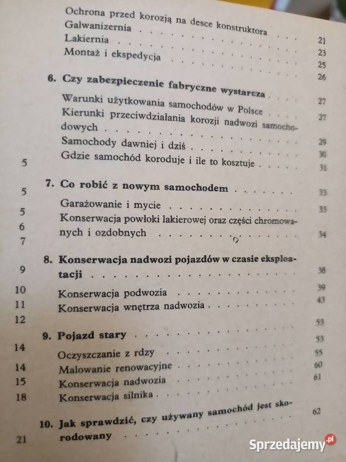 Chroń swój samochód przed korozją książki Warszawa