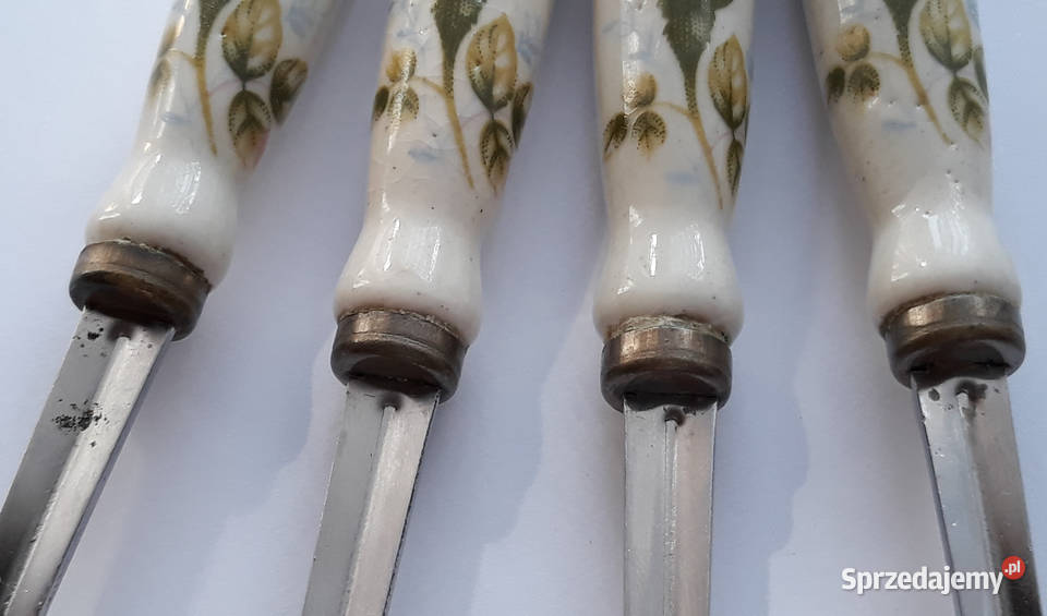 Łyżeczki do herbaty z ceramicznymi trzonkami Dąbrowa Górnicza