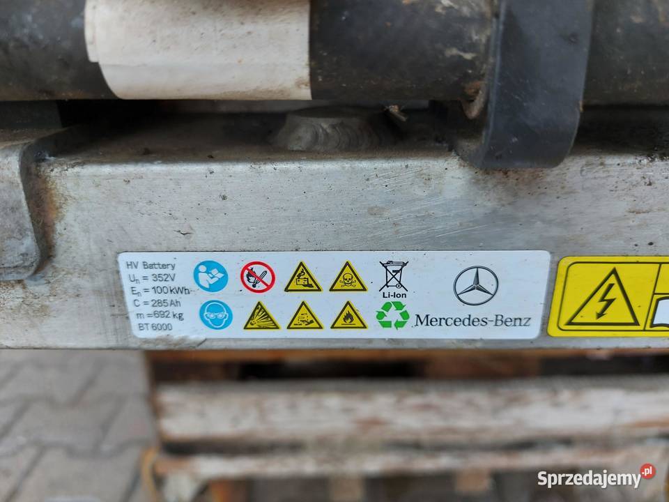 Mercedes EQV w447 Vklasa bateria magazyn energi Akumulatory dolnośląskie