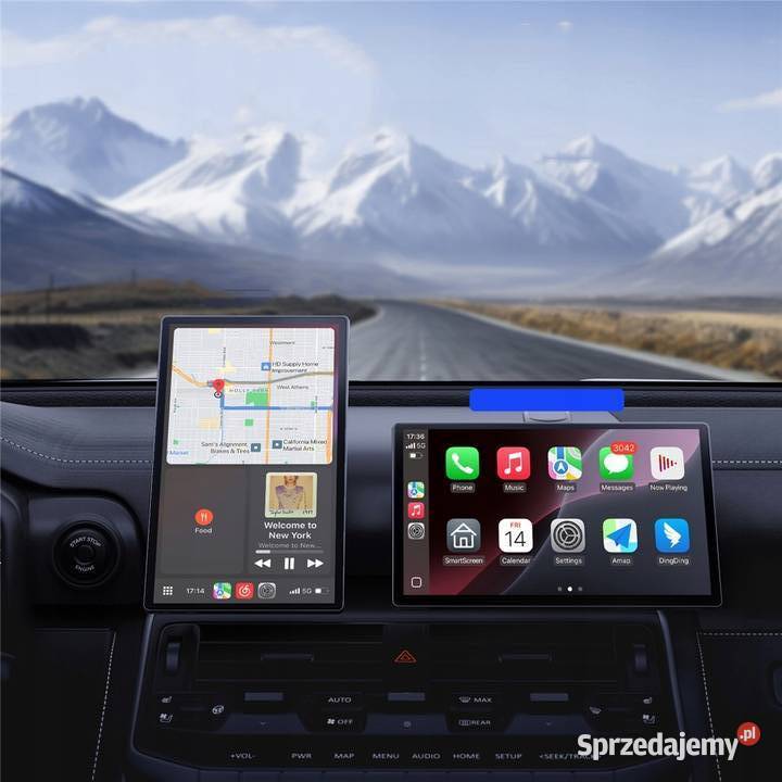 MONITOR SAMOCHODOWY 9 CARPLAY ANDROID AUTO Zawiercie sprzedam