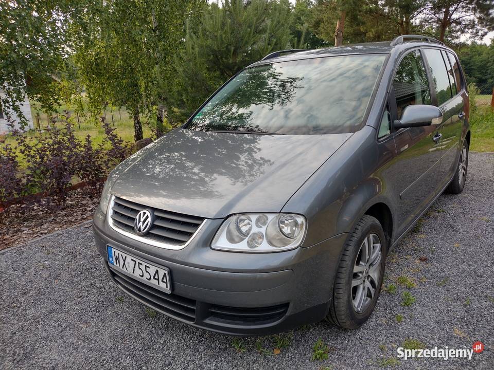 VW Touran 19 TDI 7 miejsc poduszka powietrzna Warszawa