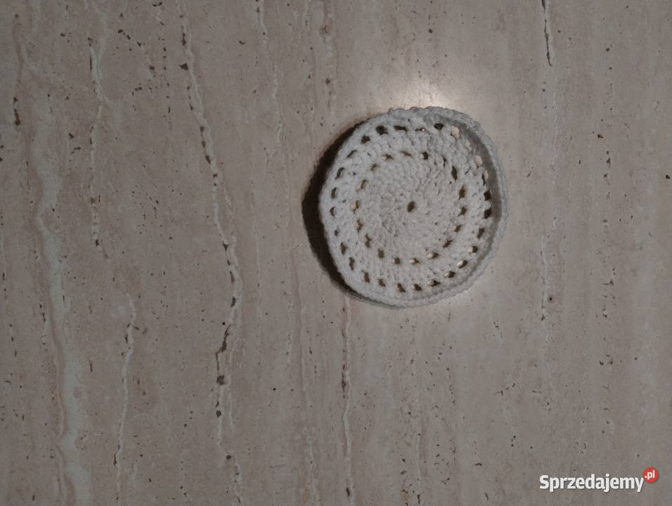 Szydełkowa podstawka pod kubek