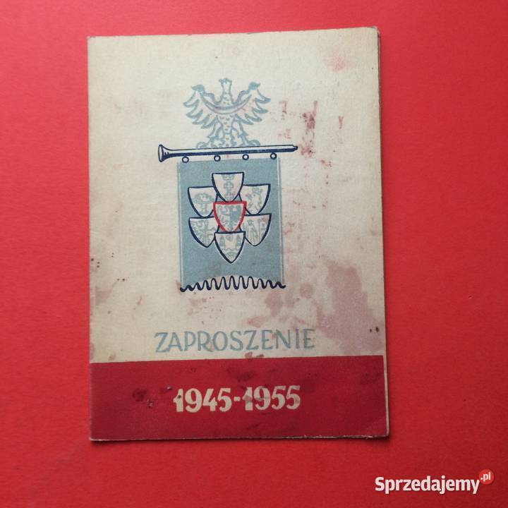 1929 Zaproszenie Szczecin