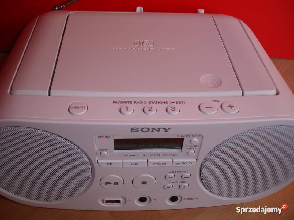 Radiomagnetofon SONY ZS50 Radioodtwarzacze Zielona Góra