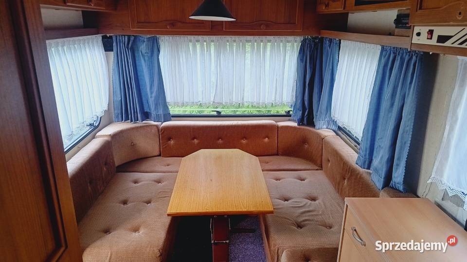 przyczepa kempingowa campingowa kemping DOMEK Międzybrodzie Bialskie