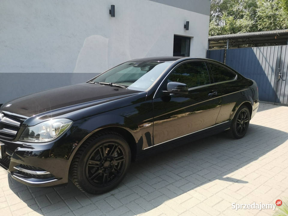 Mercedes C 180 18 T156 COUPE Klimatr Nawi BLUE VAT marża Strzegom