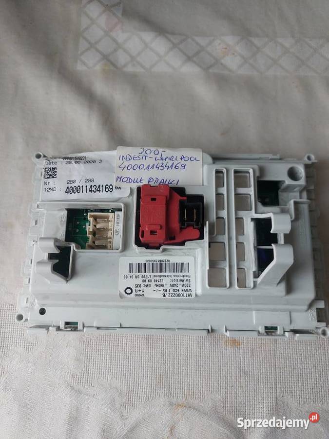 INDESIT WHIRLPOOL 400011434169 MODUŁ PRALKI wolnostojące Nowy Sącz sprzedam