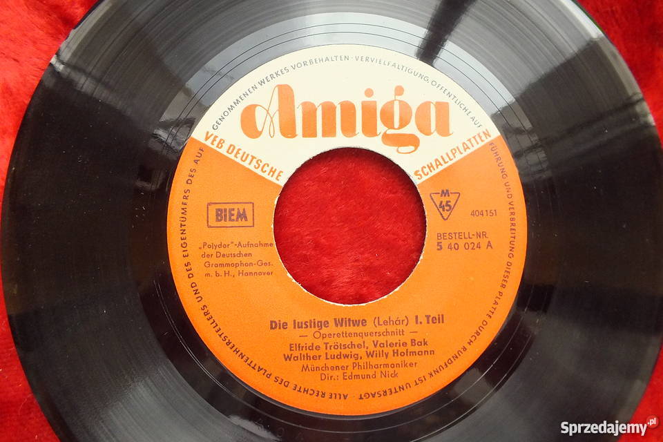 Płyta winylowa szelakowa F Lehar CZeller Klasyk Płyty i kasety Żary