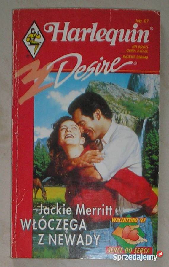 Włóczęga z Newady Jackie Merritt romans małopolskie Kraków