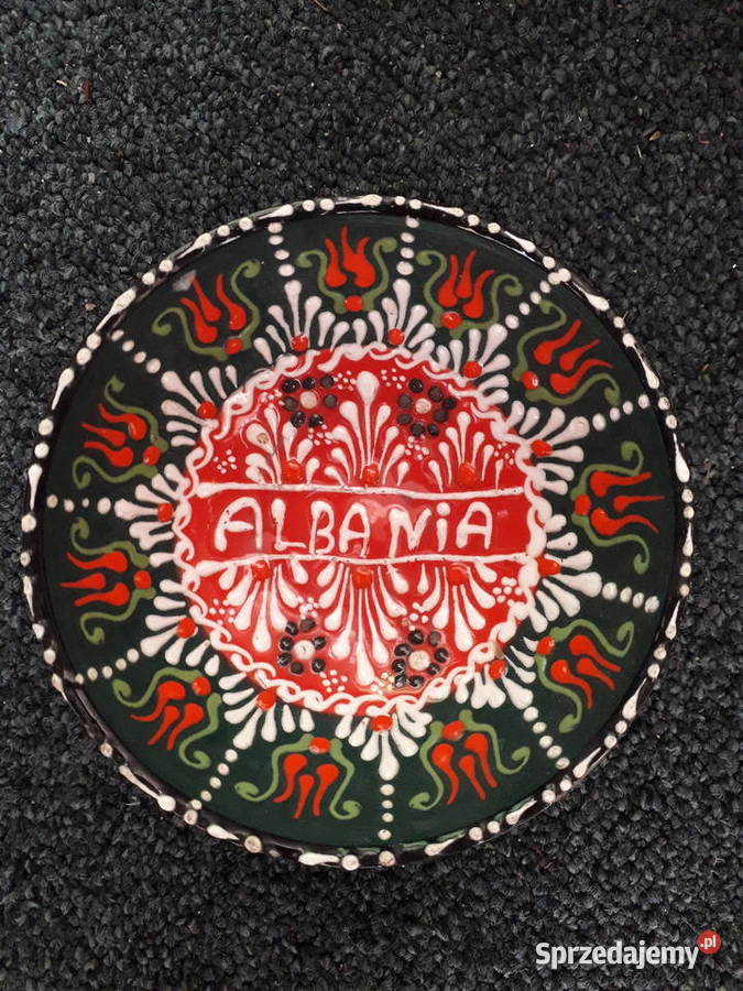 Miseczka Albania hand made stan mazowieckie sprzedam
