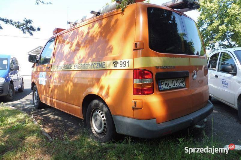VOLKSWAGEN TRANSPORTER T5 2008 2460 ccm 131 lubuskie Zielona Góra