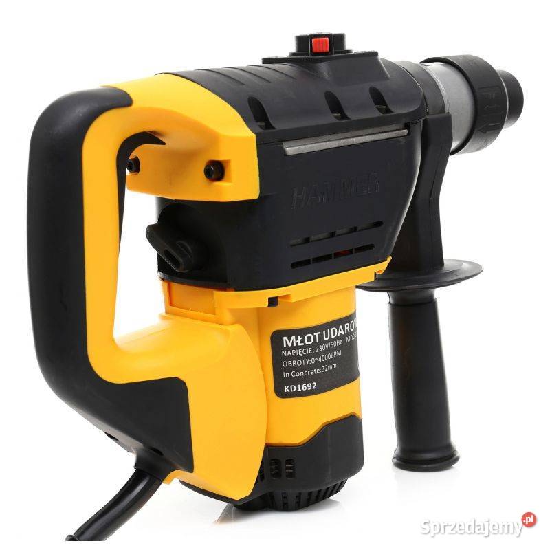 MŁOT UDAROWY MŁOTOWIERTARKA SDS KRAFTDELE model Wyrzeka