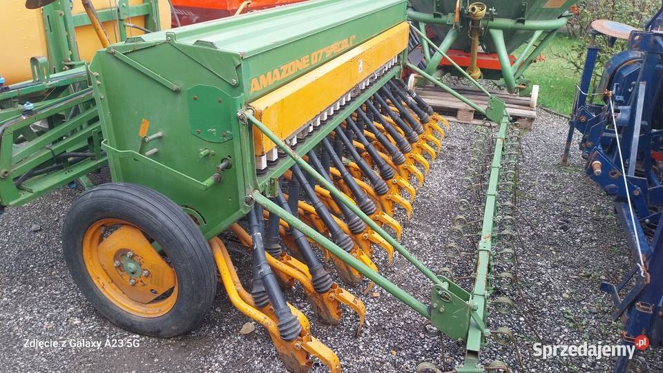 Siewnik do zboża AMAZONE D7 SPECJAL II 3m nieuszkodzony Siewniki i sadzarki Przymiłowice